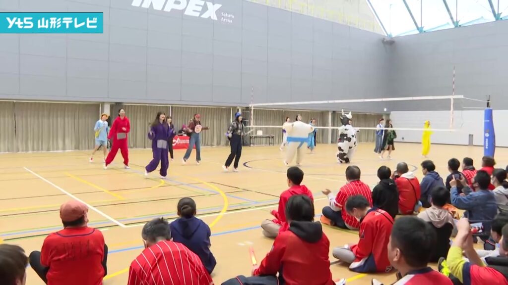 【山形】バレーボール アランマーレ山形のファン感謝祭（YTS山形テレビ） - Yahoo!ニュース