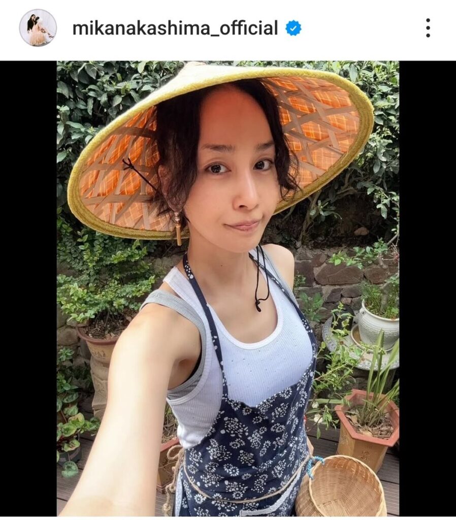 中島美嘉のインスタグラム（＠ｍｉｋａｎａｋａｓｈｉｍａ＿ｏｆｆｉｃｉａｌ）より