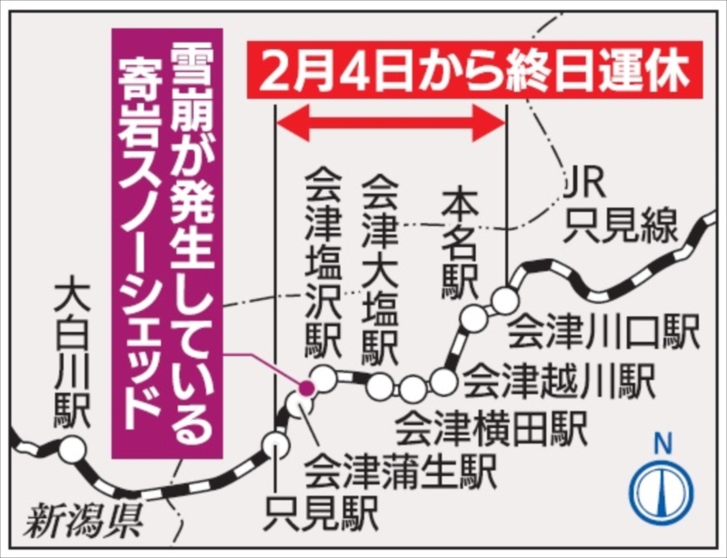 福島県のＪＲ只見線会津川口―只見駅間 再開通ＧＷ間に合わず 復旧５月中旬以降 プレＤＣ企画にも影響 - 福島民報社