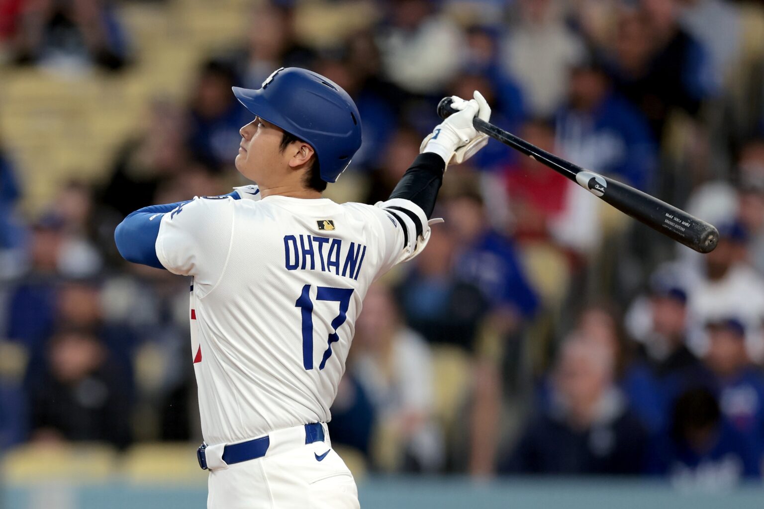 大谷翔平 チャンス拡大の四球を選びチームに貢献 ロバーツ監督「父親になったので120マイルぐらいの打球速度を出すのでは」 - Yahoo!ニュース