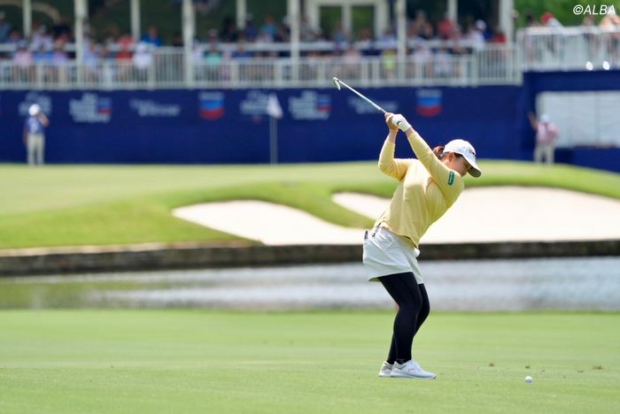 ＜速報＞メジャー制覇へ！ 西郷真央が首位タイでサンデーバックナインに突入　米12勝のA・ジュタヌガーンと並走（ゴルフ総合サイト ALBA Net） - Yahoo!ニュース