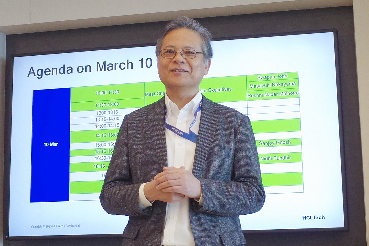 エイチシーエル・ジャパン 代表取締役社長の中山雅之氏