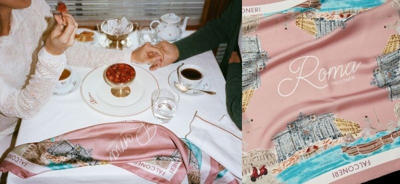 GRAZIE MILLE, ITALY - ファルコネ―リの旅するスカーフコレクション