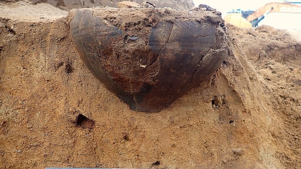 特別な鉄器時代の発見：葬儀の前に骨nにかみそりのナイフを手に入れました