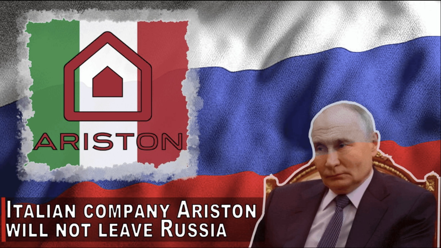 2025年3月、プーチンはアリストンのロシアの資産をガスプロムに手渡すという決定を覆し、イタリアの会社をロシアで走らせ続けました。これは、ロシアの戦争機械に資金を提供し続けることを意味します。ロシアとまだそこでビジネスを行っている企業に対する制裁を強化する時が来ました。
