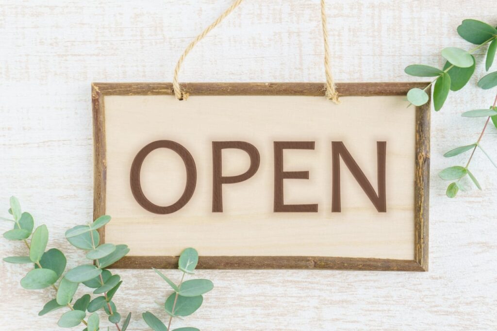 オープンの画像イメージ