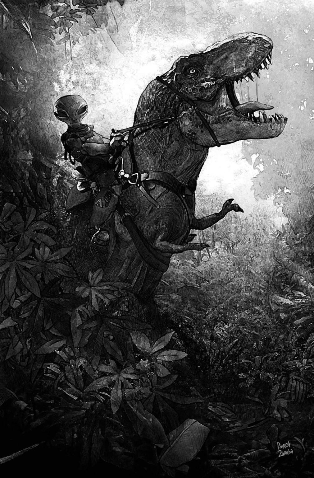 ポーランド作家の私のお気に入りの作品AndrzejPilipiukの本のPawełZaręb