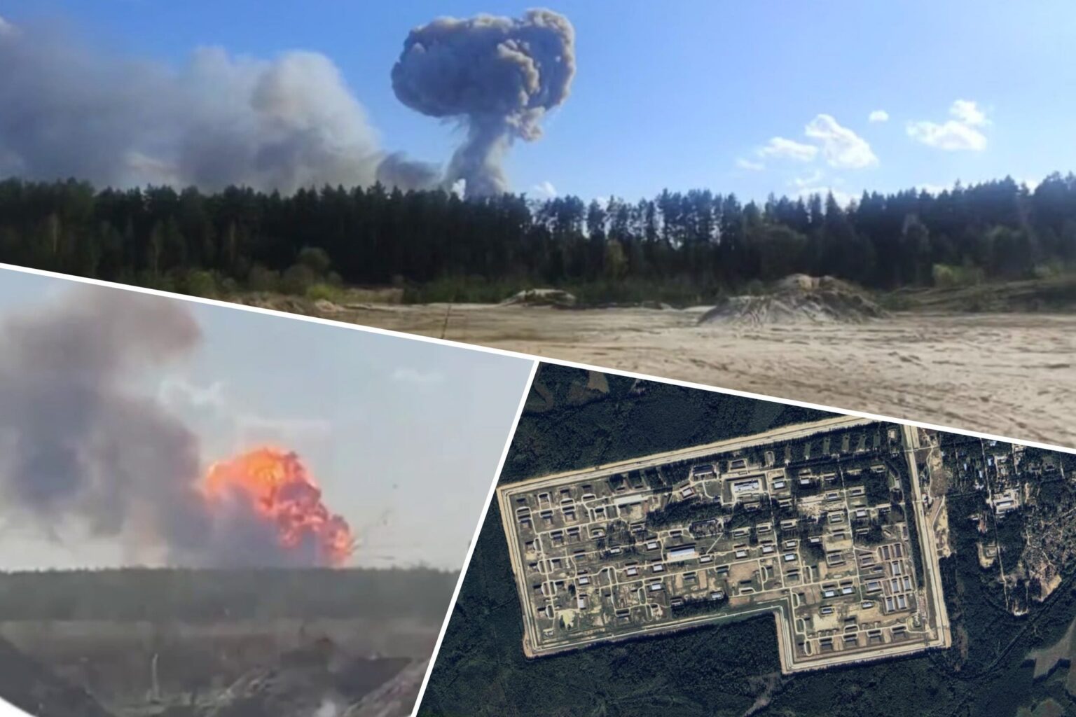 第51グラウアーセナルはロシアで爆発しました