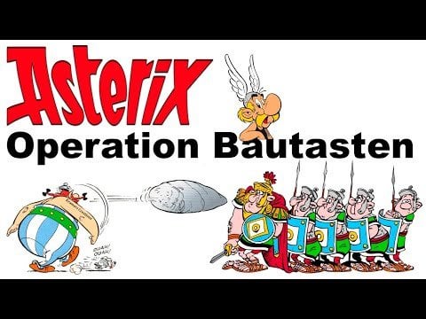 Asterix and Obelix -Operation Bautasten |デンマーク語のスピーチを伴う漫画