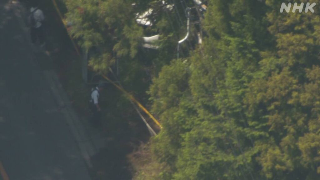 愛知 岡崎 廃虚のホテルに白骨化遺体