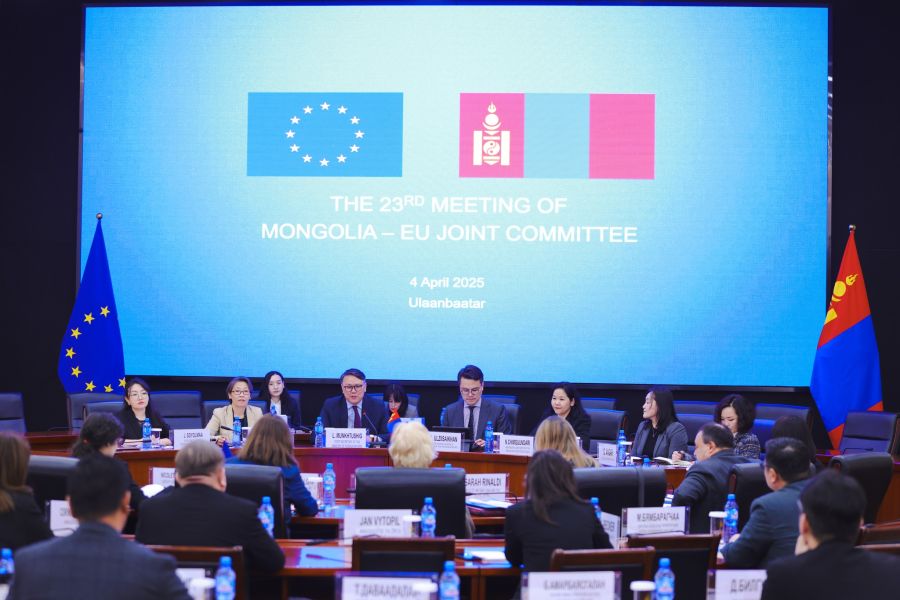 Mongolia–European Union Joint Committee Holds Its 23rd Meeting