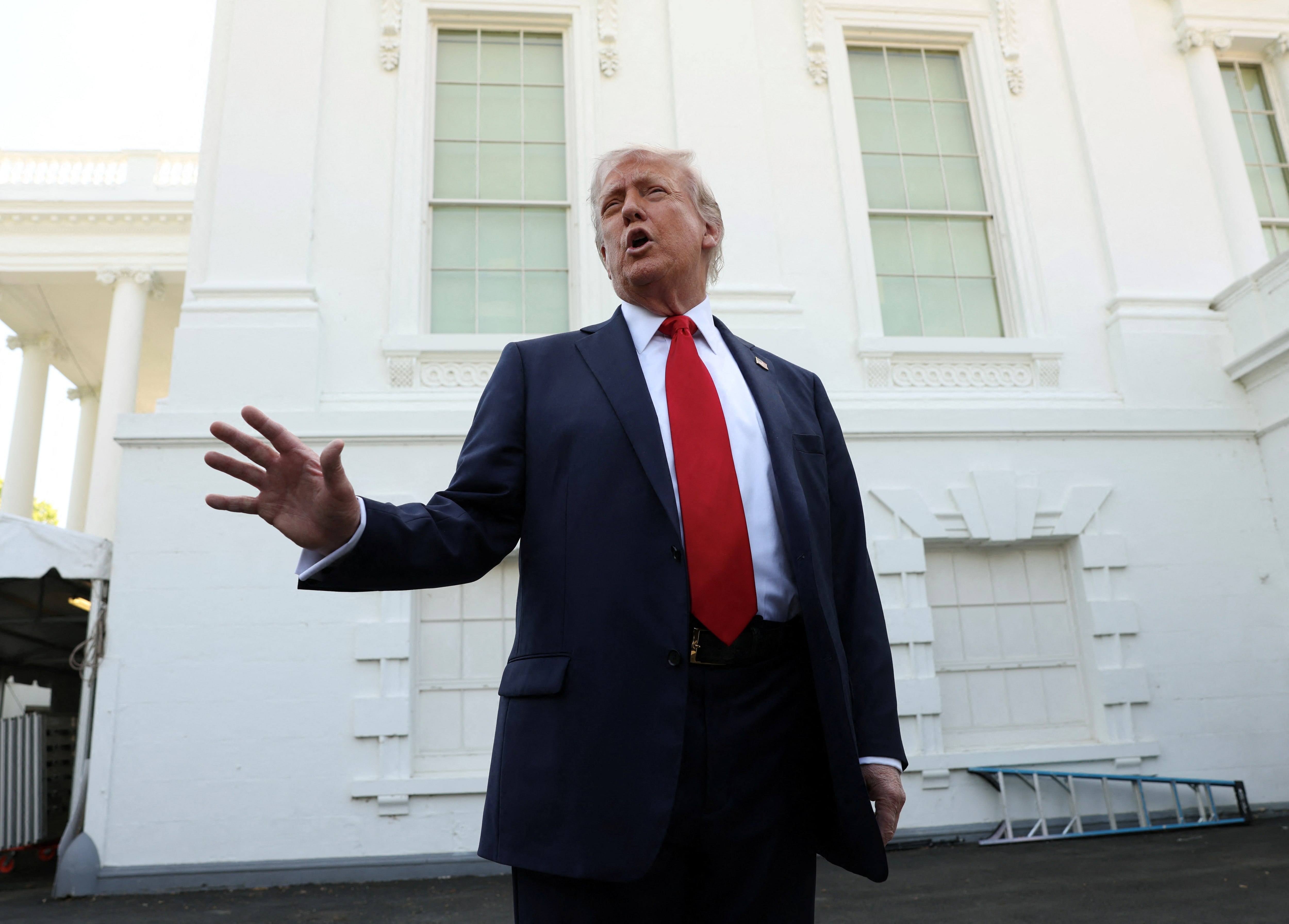 トランプ氏、ウクライナへの攻撃非難　対ロ「2次制裁」言及