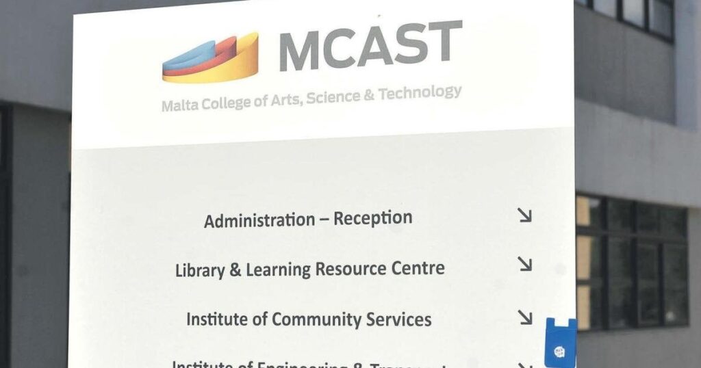 「基本的な英語、マルタ、数学の証明書のない子どもたちは、ムストに群がられています。これは現在、学問的に無能な知的孤児院になっています。」