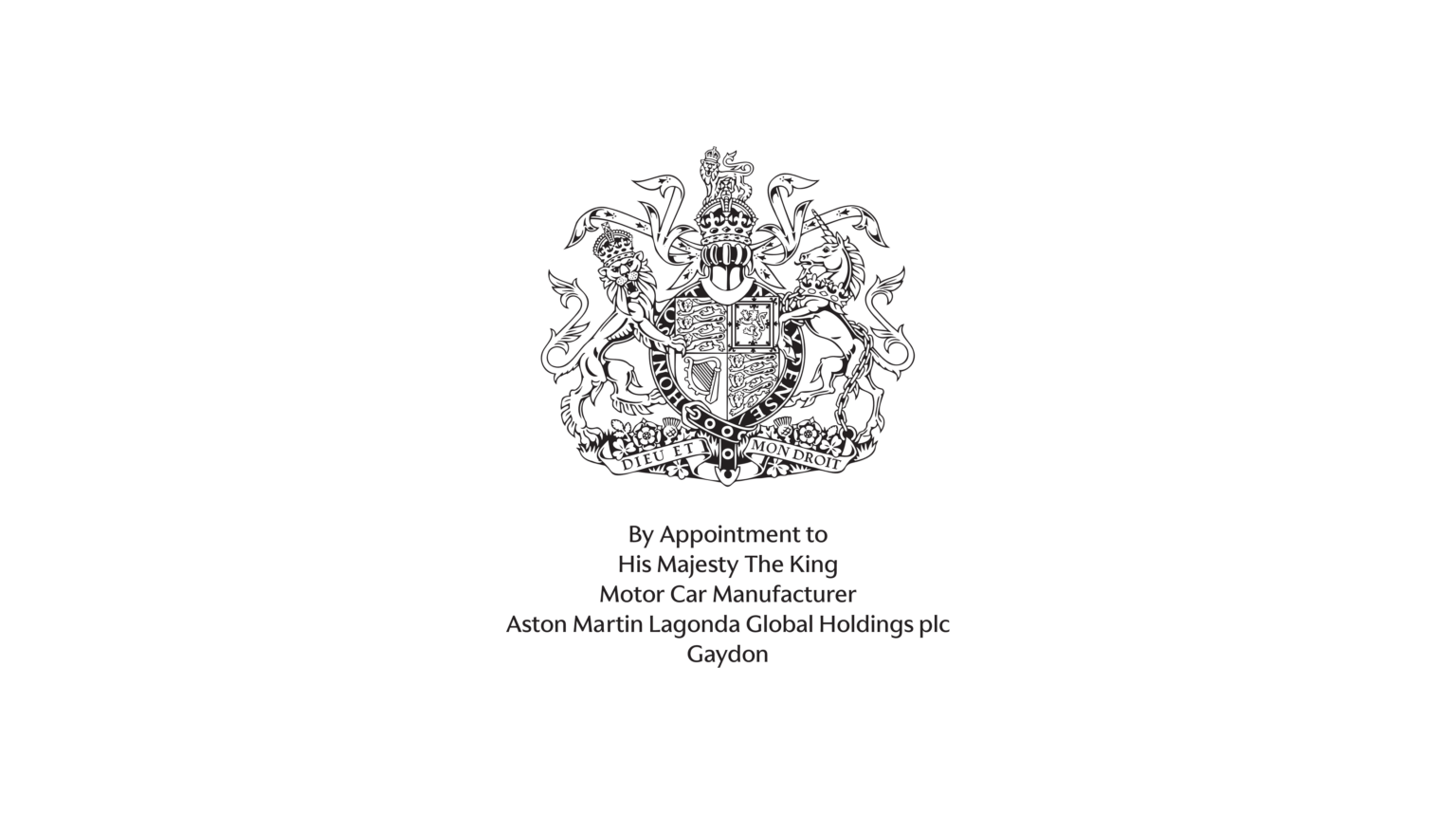 アストンマーティン、新たな英国王御用達紋章を導入 | Aston Martin Japan