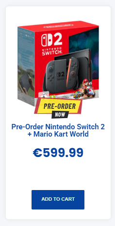 Nintendo Switch 2マルタ価格😡😡
