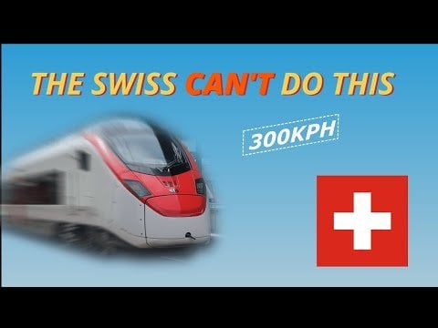 スイスの列車が遅い理由