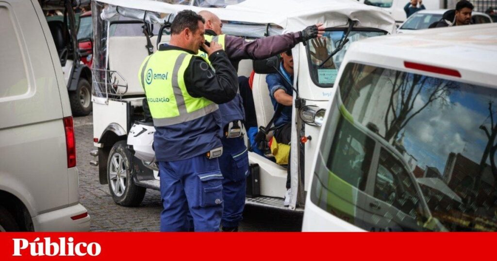 リスボンの新しいTuk-Tukルールの初日に罰金と神経がありました。