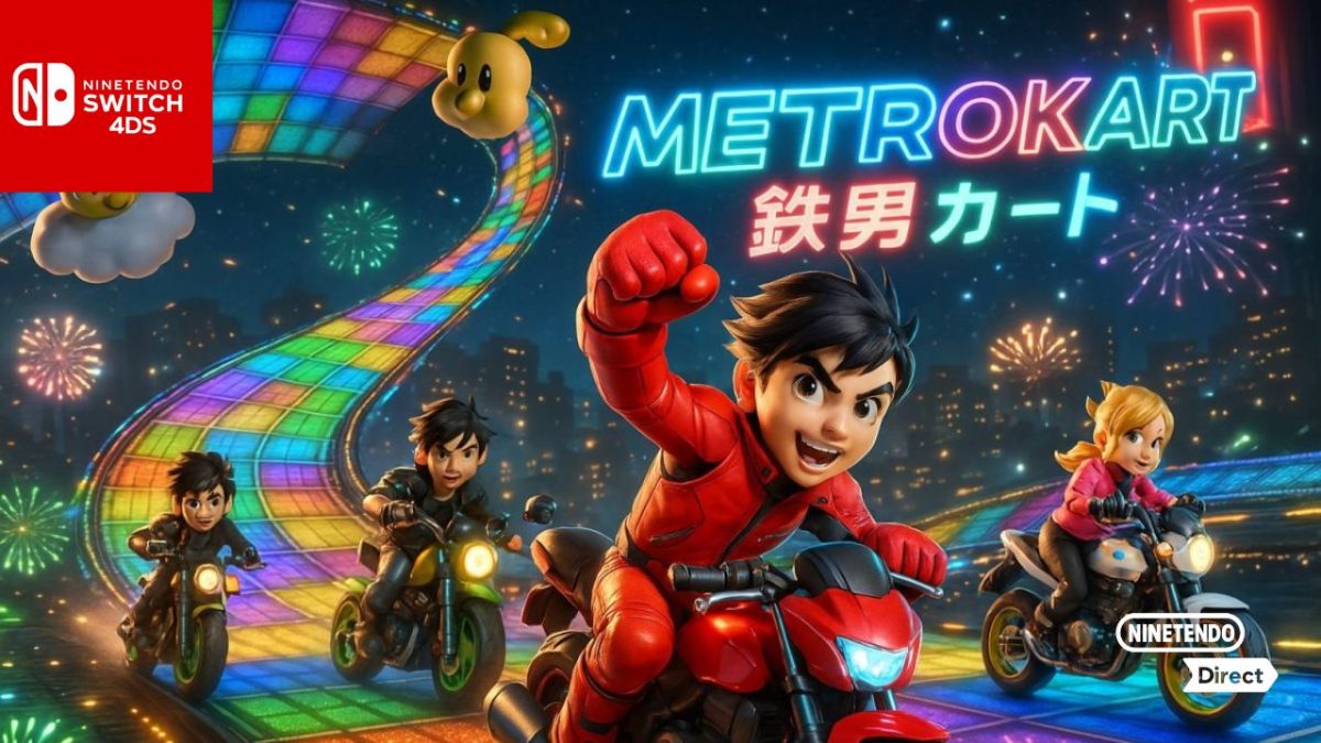 [速報] 折りたたみ式で画面サイズ4倍の「Ninetendo Switch 4DS」発表、同時発売タイトル3種も判明 (3)