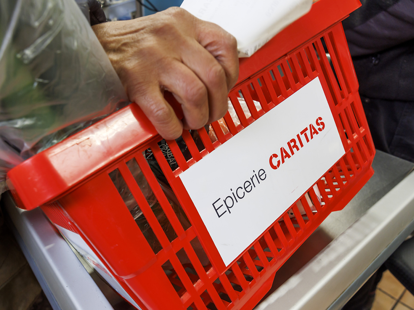 買い物かごの写真