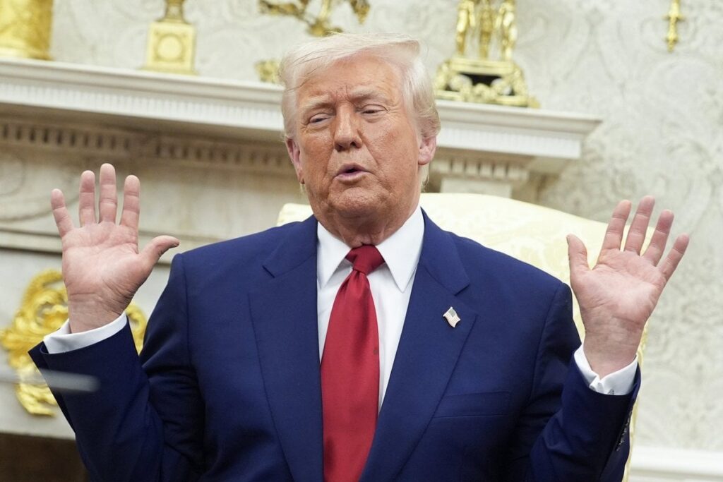 トランプは順番を作り、90日間の追加税関の適用を停止しました