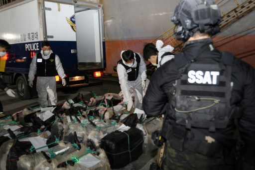South Korea seize two tons of cocaine in largest-ever drug bust