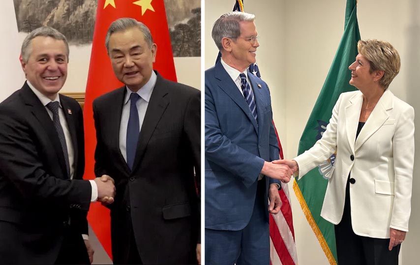 スイス閣僚が米国、中国、日本を訪問　その目的は？  - SWI swissinfo.ch