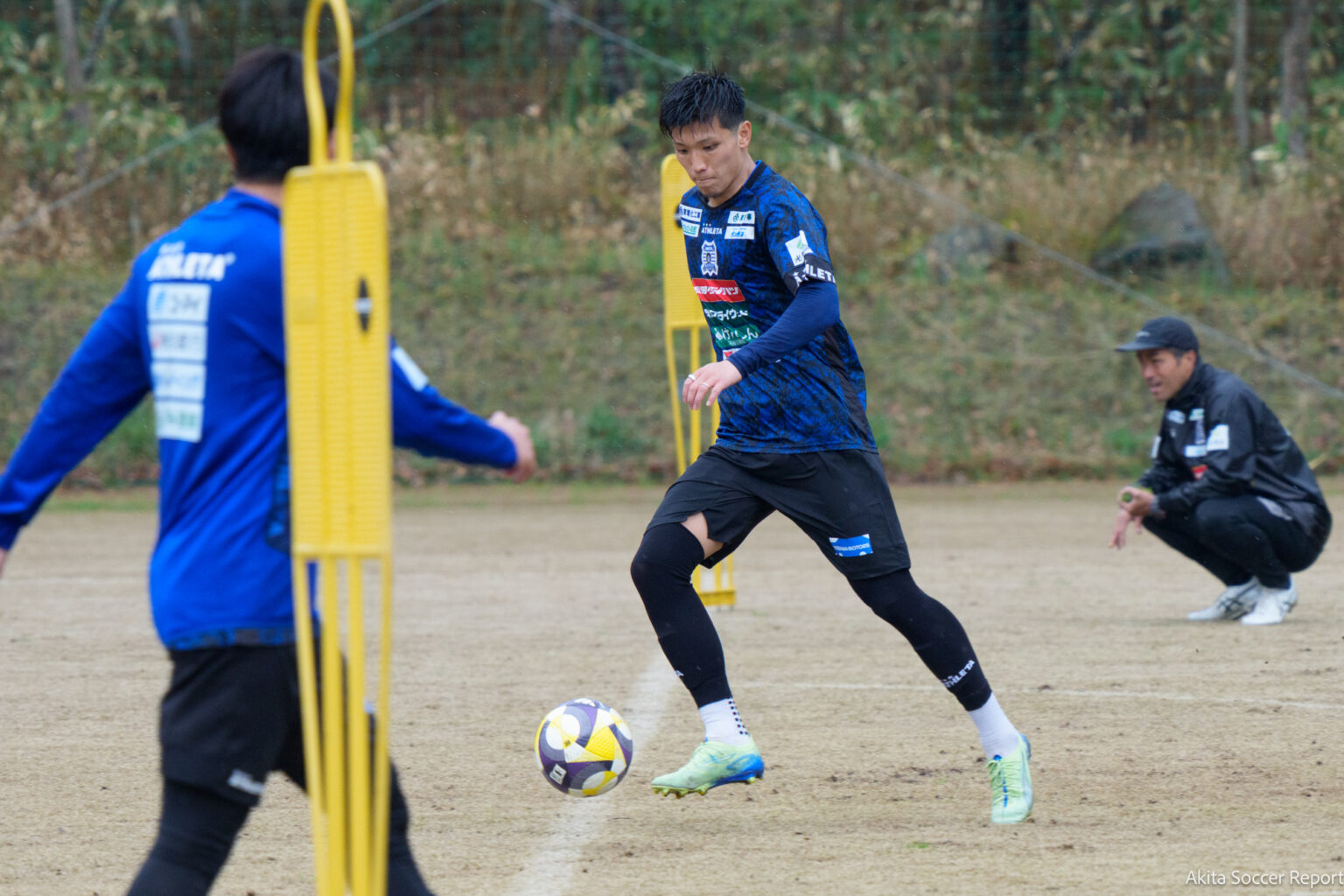 【J2】第11節 ジェフユナイテッド千葉 vs ブラウブリッツ秋田 小松蓮選手 試合後コメント「難しい試合で決め切れるストライカーにならなければ」 : 秋田サッカーレポート