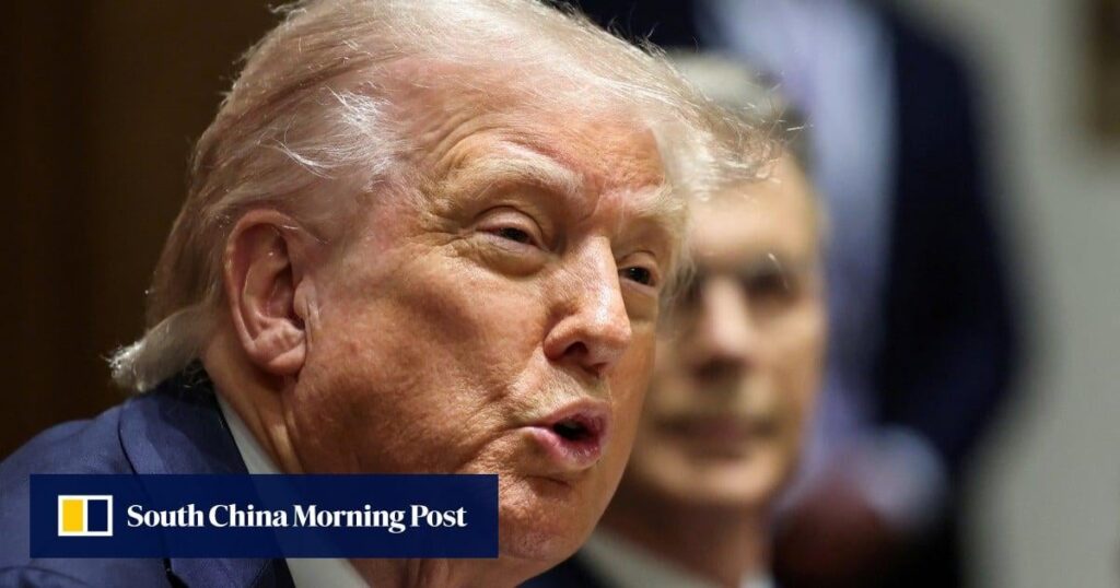 トランプは貿易会談のない中国の主張を否定し、彼らは「今朝」に会ったと言います