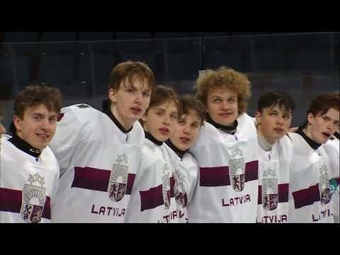 ラトビアの国歌の代わりに、ラトビアのU-18チームの勝利の後、「アイアンカッター」が演奏されます。