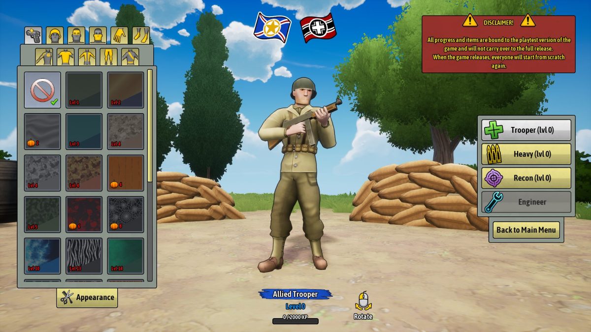 『Battlefield Heroes』インスパイアの第二次大戦シューター『Heroes of Valor』プレイテスト開催中 / 歩兵+乗り物+BOTのカオスな大人数戦