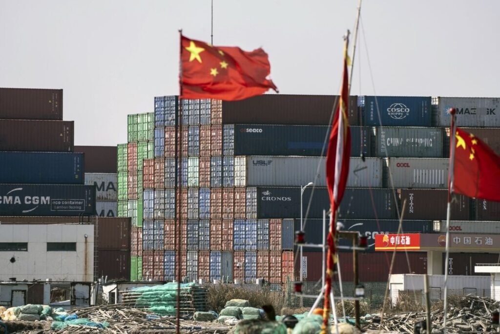 中国は、報復として米国のすべての輸入に34％の関税を課しています