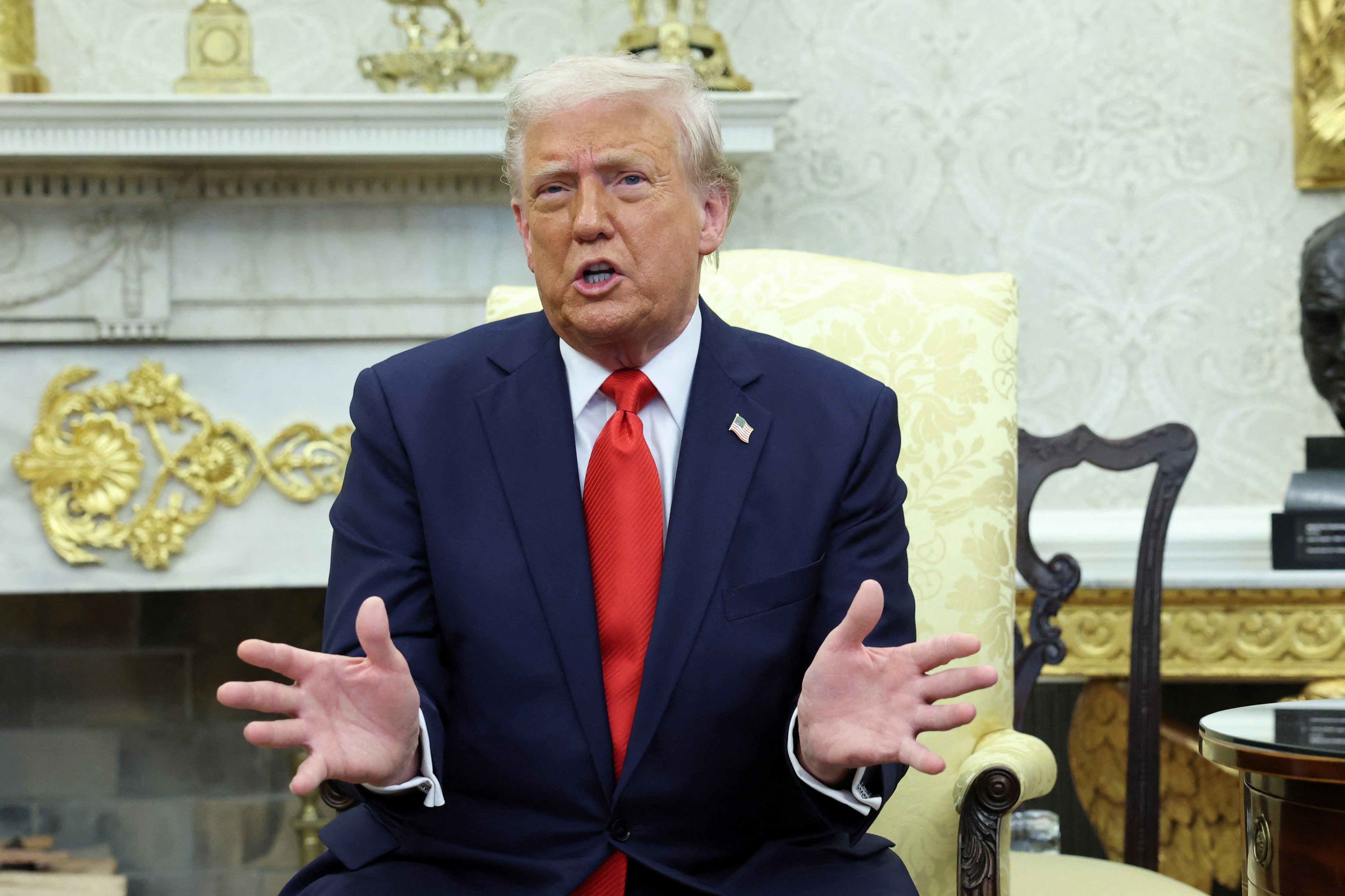 トランプ氏支持率42％に低下、2期目で最低＝調査