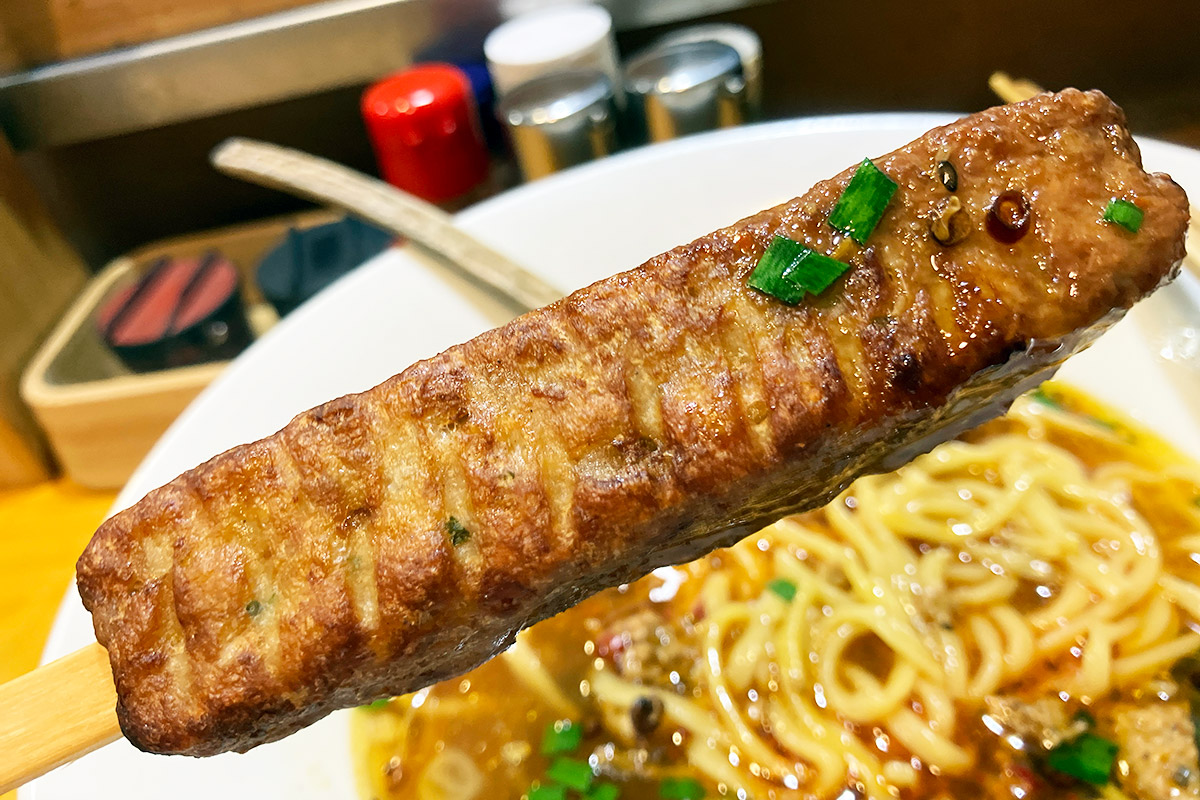 懸案のつくね棒を味わってみる