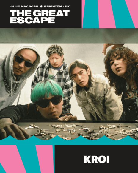 イギリス・ブライトンで開催される音楽フェスティバル『The Great Escape 2025』にIRORI Recordsより、a子、Bialystocks、go!go!vanillas、Kroiの出演が決定！