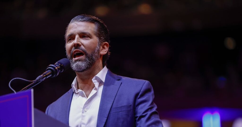 「本格的なメルトダウン」：GopersがHegsethをオンにすると、Don Jr.とMaga Rage
