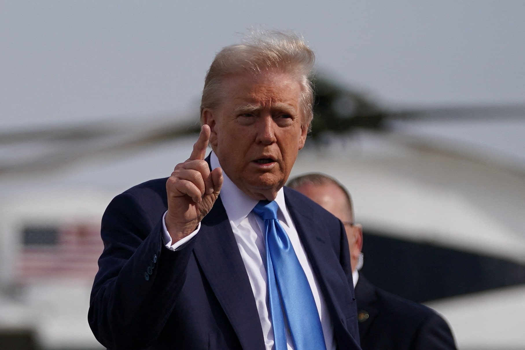 クリミアは「ロシアにとどまる」、トランプ氏が米誌に