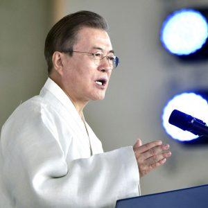 Japan-South Korea President Moon Jae In 004