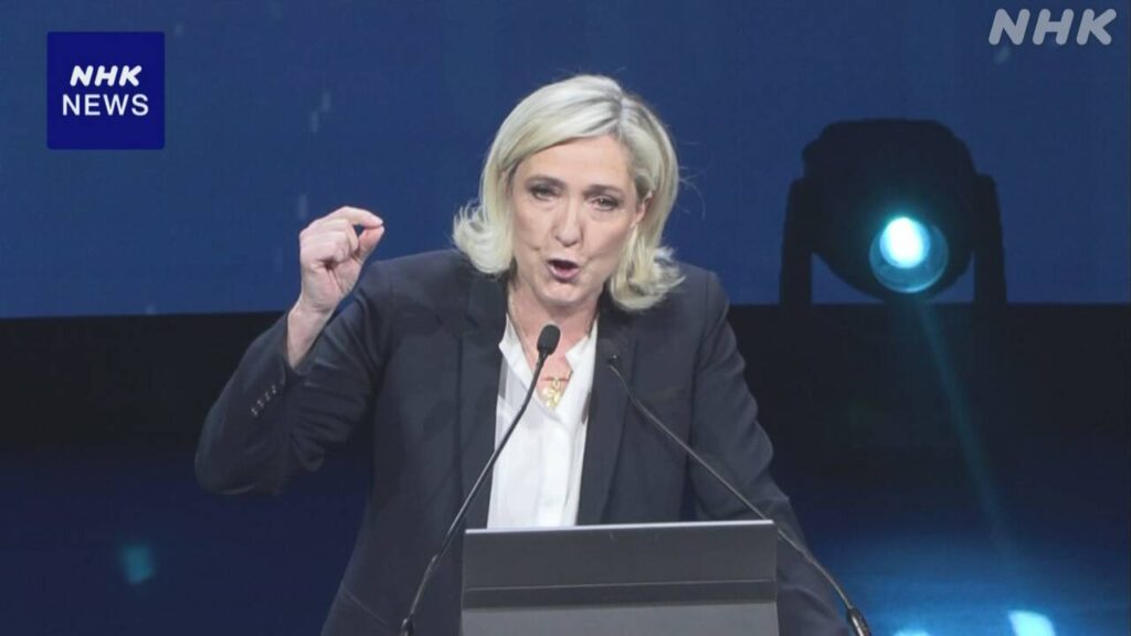 フランス極右政党 ルペン前党首 被選挙権5年間停止の有罪判決 | NHK - nhk.or.jp