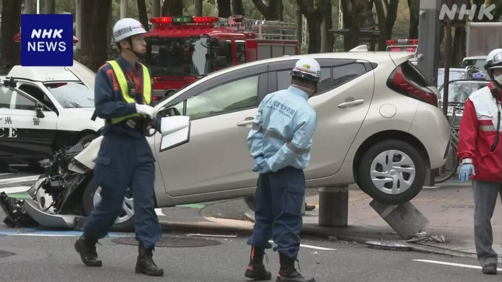 名古屋中心部で“車が複数の人はねる”通報 けが人数人いるか | NHK - nhk.or.jp