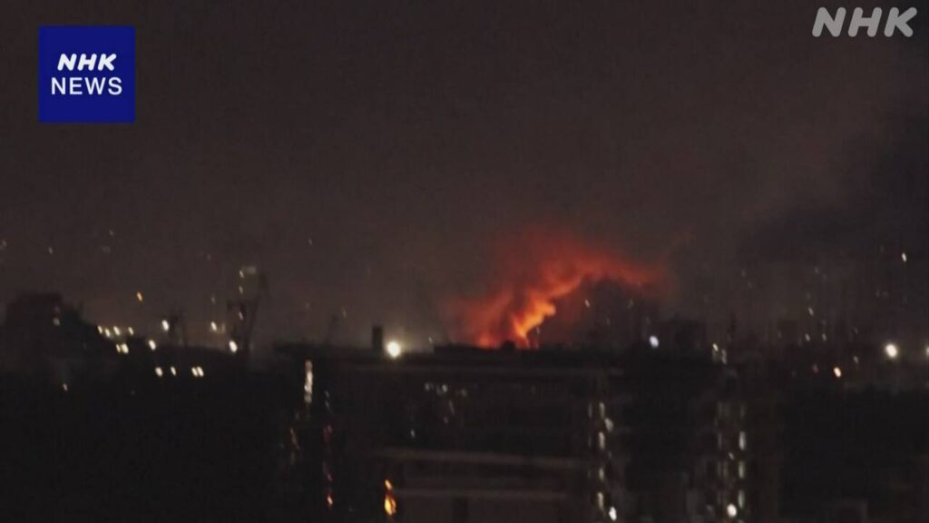 ウクライナ 首都キーウにロシア軍からミサイル攻撃 1人死亡 | NHK