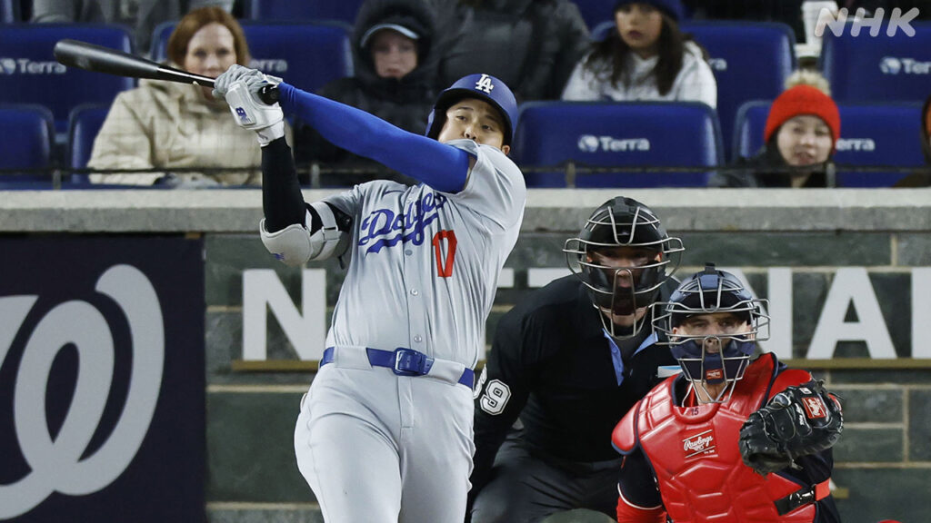 ドジャース3連敗 大谷翔平はヒット1本 - nhk.or.jp
