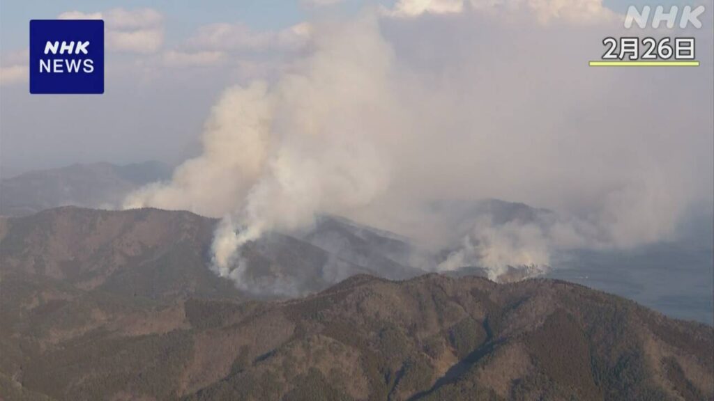 岩手 大船渡 山林火災で地盤の保水力低下 土砂災害対策が課題 - nhk.or.jp