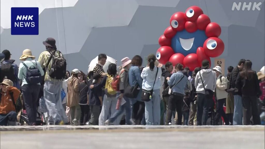 大阪・関西万博 一般入場者数が100万人超に 連休は予約枠拡大 - nhk.or.jp