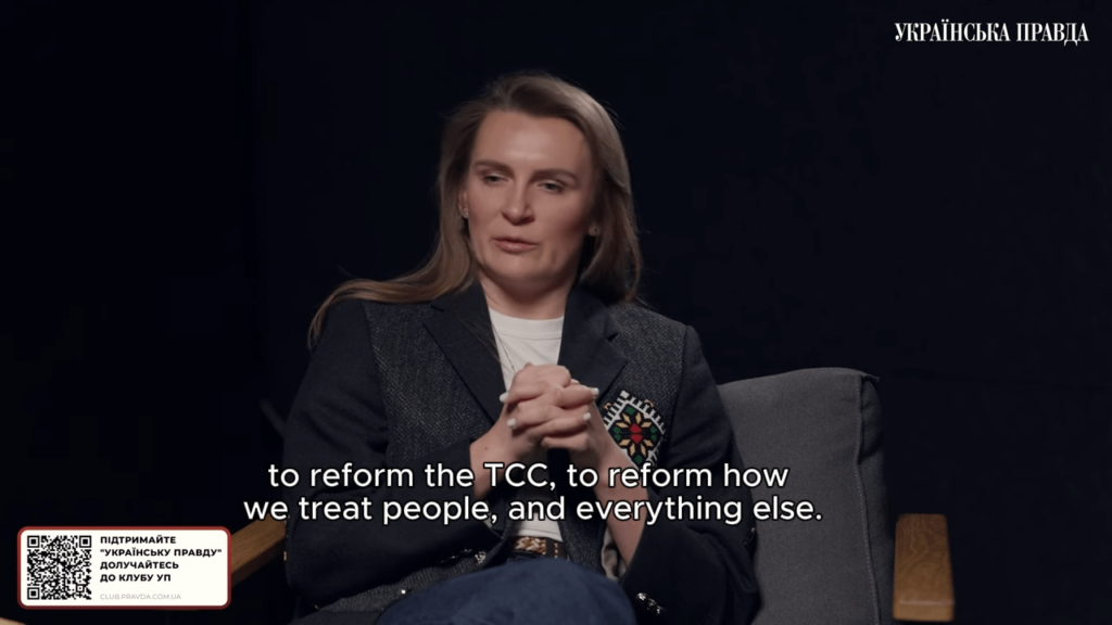 UA：国家安全保障、防衛、intelligence報に関する議会委員会のメンバーであるMP Solomiia Bobrovskaは、緊急のTCC改革を求めて、動員の管理ミスと継続的な戦争の要求の中で公共の抵抗の増加を挙げています。