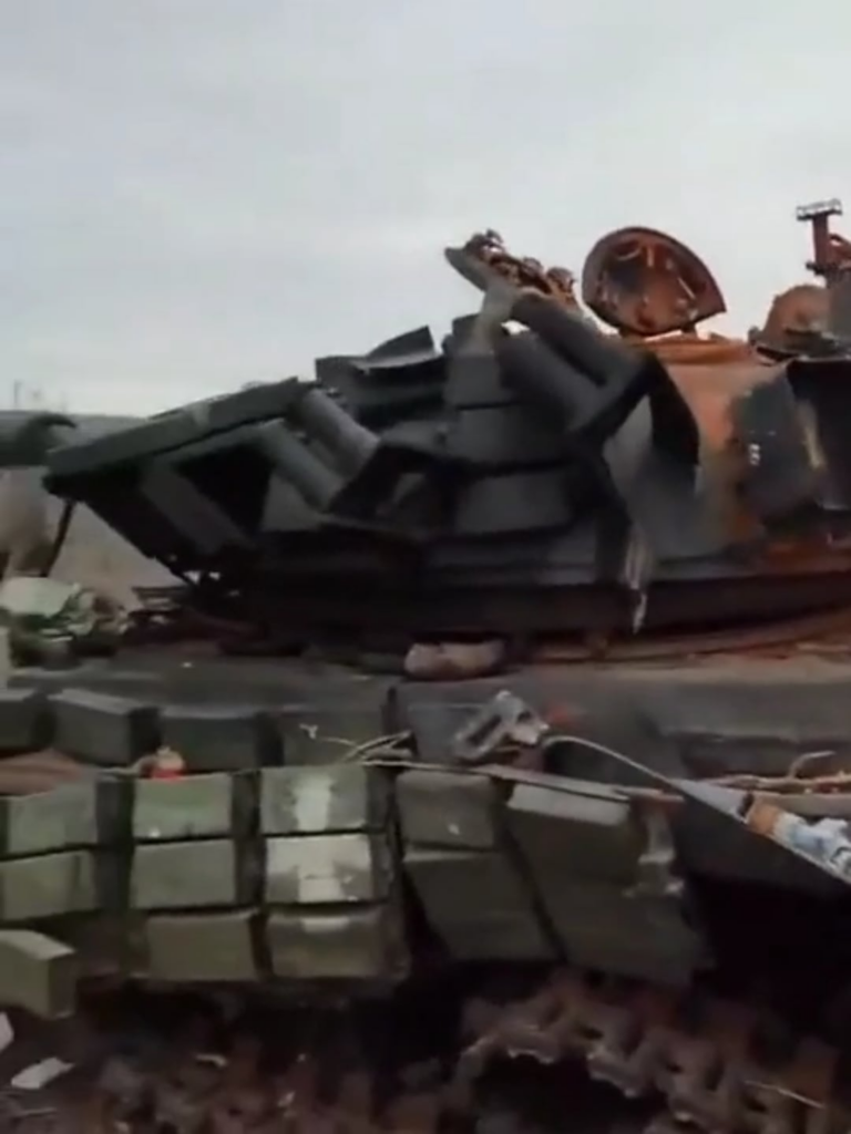 冷戦ジャンク（T-64BV）廃棄