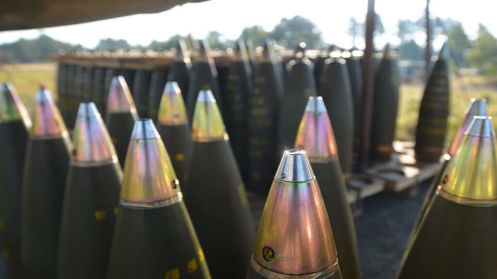 2025年に500,000砲兵の砲弾をウクライナに移転するドイツ