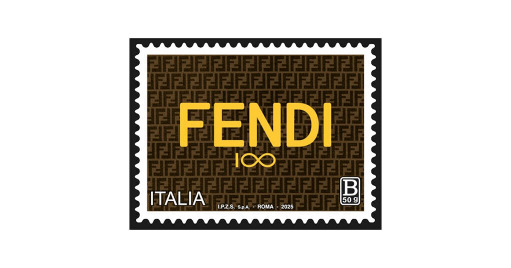 「フェンディ」の特別記念切手がイタリア限定で販売　創業100周年と功績を讃え - WWDJAPAN