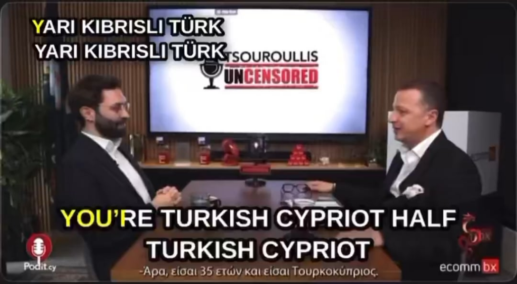 トルコのキプロスであるオズ・カラハンは、主要な新しいインタビューで、占領中のトルコ政権を暴露しています。「キプロスの解決策は解放であり、統一ではありません」