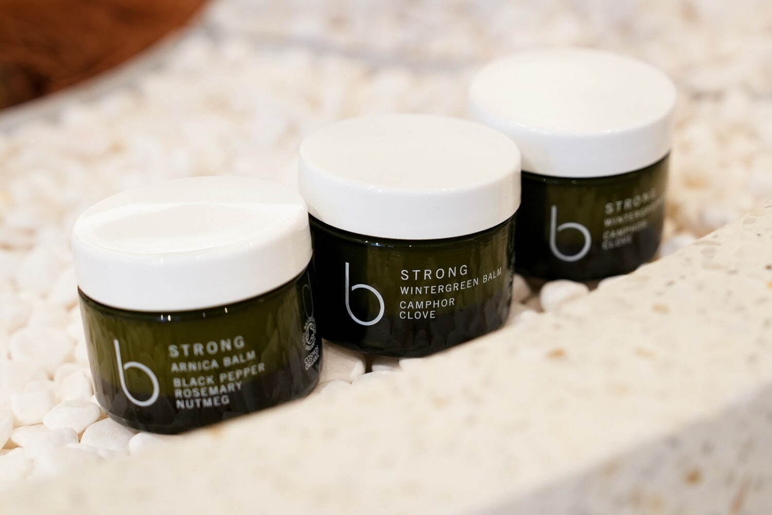 ビーストロング ウィンターグリーンバーム 30g 5,500円
ビーストロング アルニカバーム 30g 5,500円