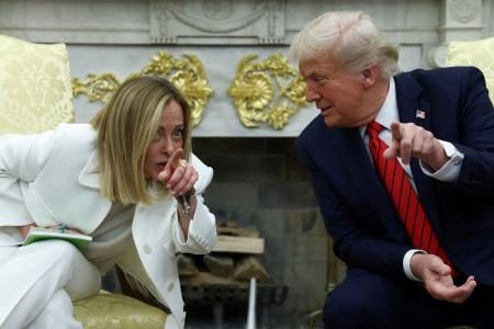 米EU貿易戦争の回避へ外交努力 伊首相、トランプ氏と会談